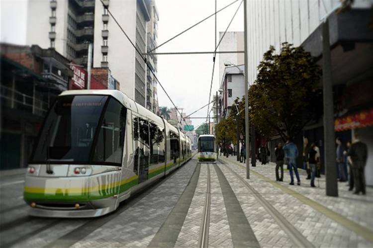 The tram will complement the gondola and is the newest leg of an integrated system that will eventually link Medellín to all nine of its satellite cities. Photo credit: Metro Medellín