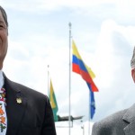 Rafael Correa (L) and Juan Manuel Santos (Photo: President's Office)