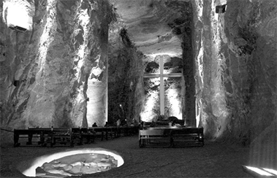 Colombia’s famous Salt Cathedral, one of the sites promoted in the country’s new tourism campaign.