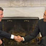 Colombian President Juan Manuel Santos (L) and US President Barack Obama (R) (Photo: President's Office)