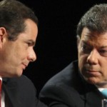German Vargas (L) and Juan Manuel Santos (Photo: Reuters)
