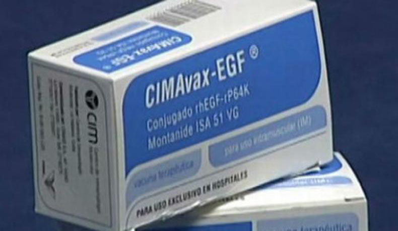 The Cuban vaccine to treat lung cancer, known as Cimavax