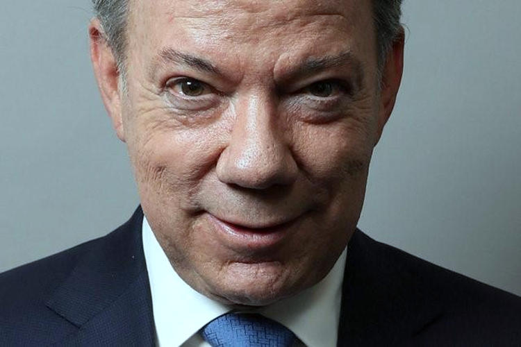 Colombia's President Manuel Santos