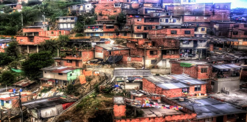 A view of Medellin from the Metro Cable. The common argument for more taxes in Colombia is that low-income people will access programs for free housing, health, and education. (Flickr)
