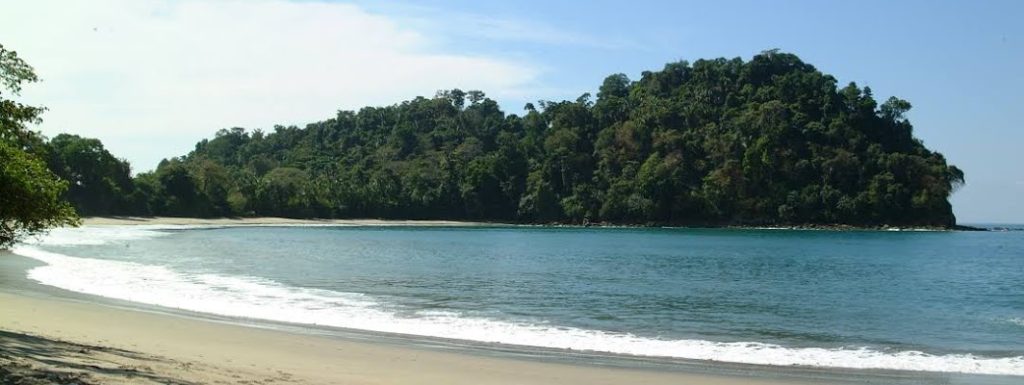 Manuel Antonio National Park, on Costa Rica’s central Pacific coast, encompasses rugged rainforest, white-sand beaches and coral reefs.